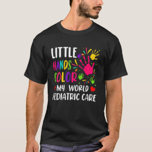 Nurse Hospital - Little Hands Colour My World Pedi T-Shirt