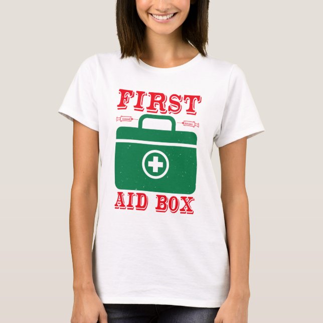 Nurse Hospital Nurse Ambulance Gift T-Shirt (Front)