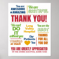 Nurse Hospital Staff Appreciation Business