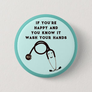 Nurse Humour Button
