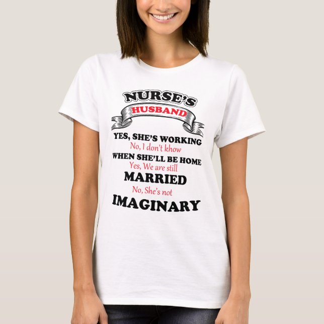 Nurse Husband T-Shirt (Front)