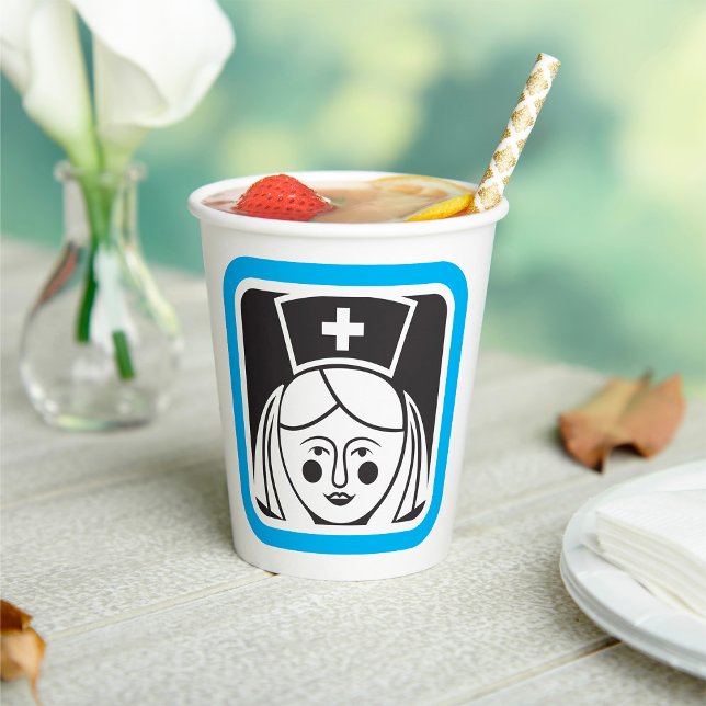 Nurse Icon Paper Cups (Creator Uploaded)