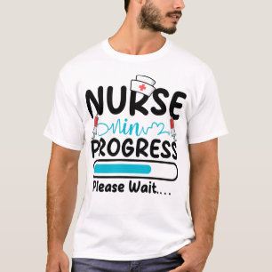 Nurse in Progress Loading Men T-Shirt