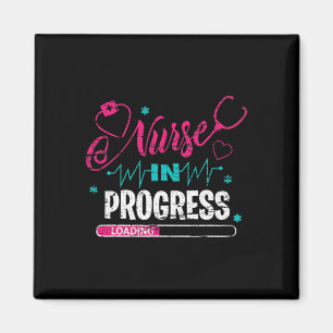 Nurse In Progress Nurse Fun Nursing School  Magnet
