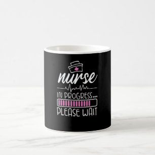 Nurse In Progress Nursing Student Future Nurse Lif Coffee Mug