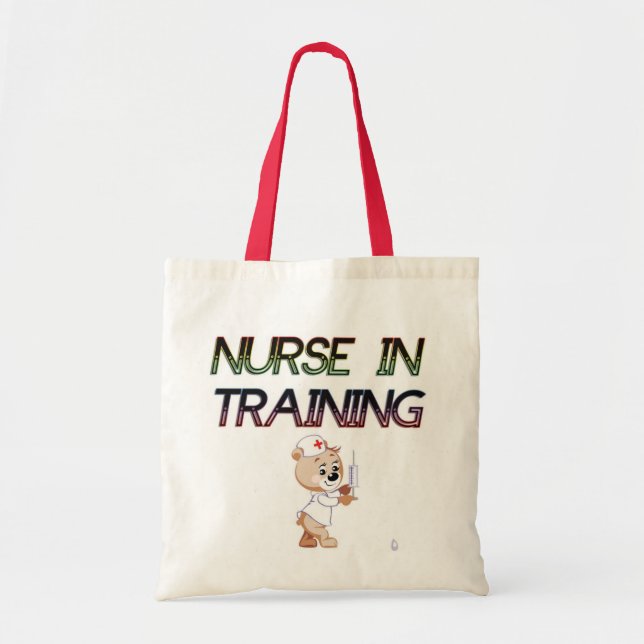 NURSE IN TRAINING TOTE BAG (Front)