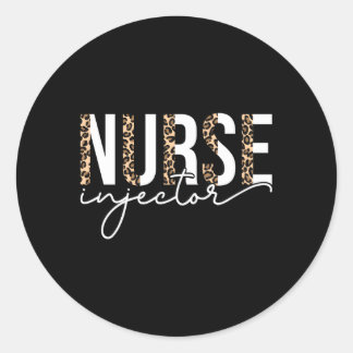 Nurse Injector Aesthetic Nurse Injector Classic Round Sticker