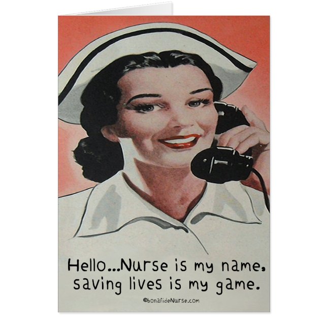 Nurse is my Name (Front)