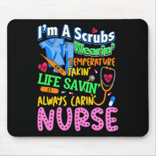 Nurse Job Definition Love Nursing Nursing School N Mouse Pad