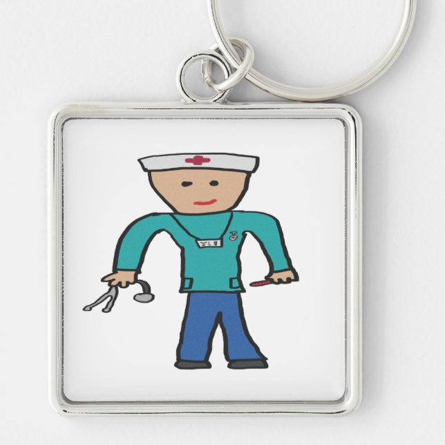 Nurse Key Ring (Front)