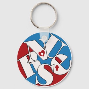 NURSE KEY RING