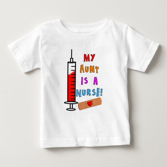 Nurse Kids T-Shirts My Aunt is a Nurse (Front)