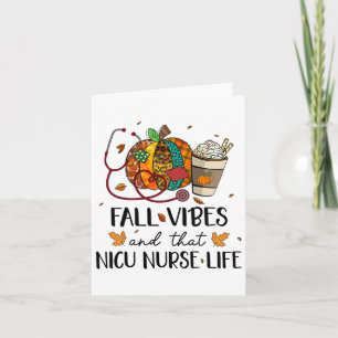 Nurse Leopard Pumpkin Fall Vibes And That Nicu Nur Card