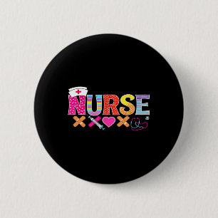 Nurse Life 2025 Heartbeat For Nurse Week Nurse’s D 6 Cm Round Badge