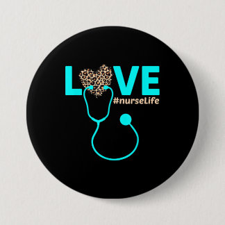 Nurse Life 7.5 Cm Round Badge