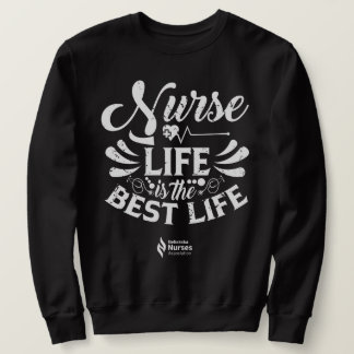 Nurse Life Dark Coloured Sweatshirt