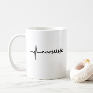 Nurse Life EKG Mug