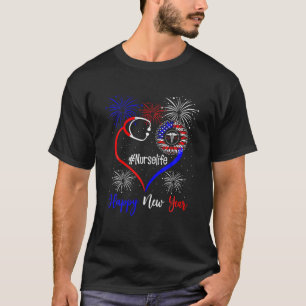 Nurse Life Happy New Year’S 2022 T-Shirt