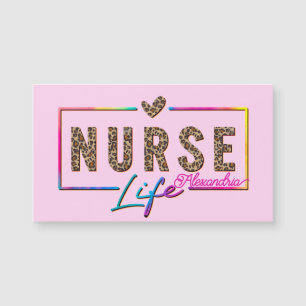 "Nurse Life" in Elegant Rainbow Colours