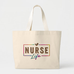 Nurse Life Large Tote Bag