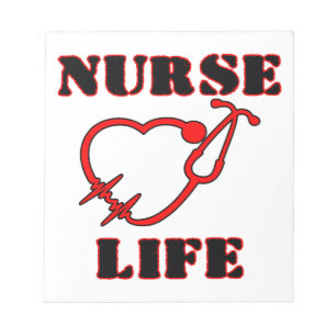 NURSE LIFE NOTEPAD