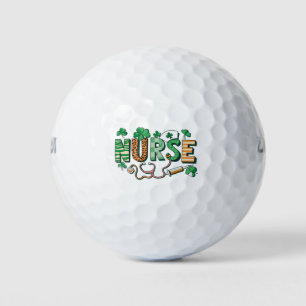 Nurse Life Nurse Day Gifts St Patricks Day Golf Balls