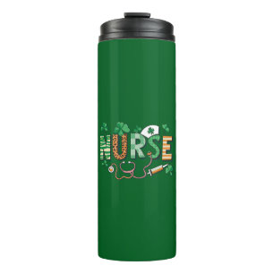 Nurse Life Nurse Day Gifts St Patricks Day  Thermal Tumbler