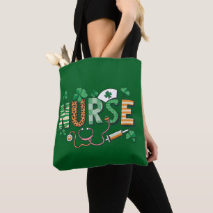 Nurse Life Nurse Day Gifts St Patricks Day  Tote Bag