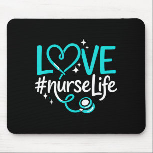 Nurse life rn lpn cna healthcare week 2026 mouse pad