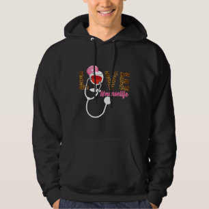 Nurse Life Rn Lpn Cna Healthcare Wine Hoodie