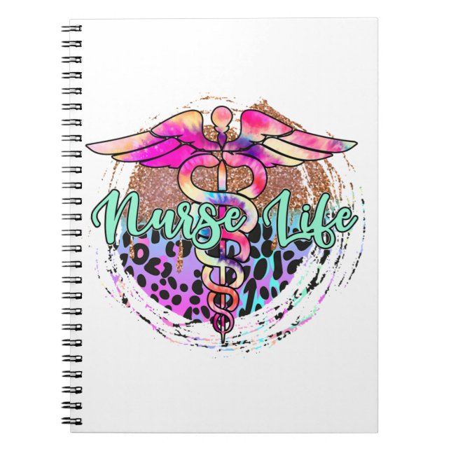 Nurse life Sticker 1 Notebook (Front)
