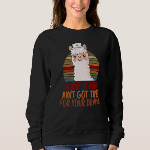 Nurse Llamazing Nurse Accessories For Llama Desi Sweatshirt