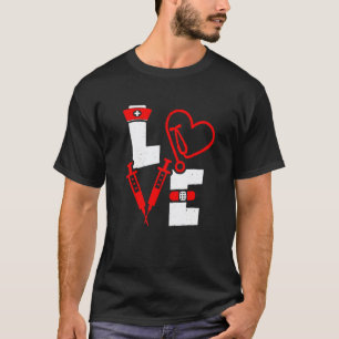 Nurse Love CNA Week Certified Nursing Assistant Ap T-Shirt