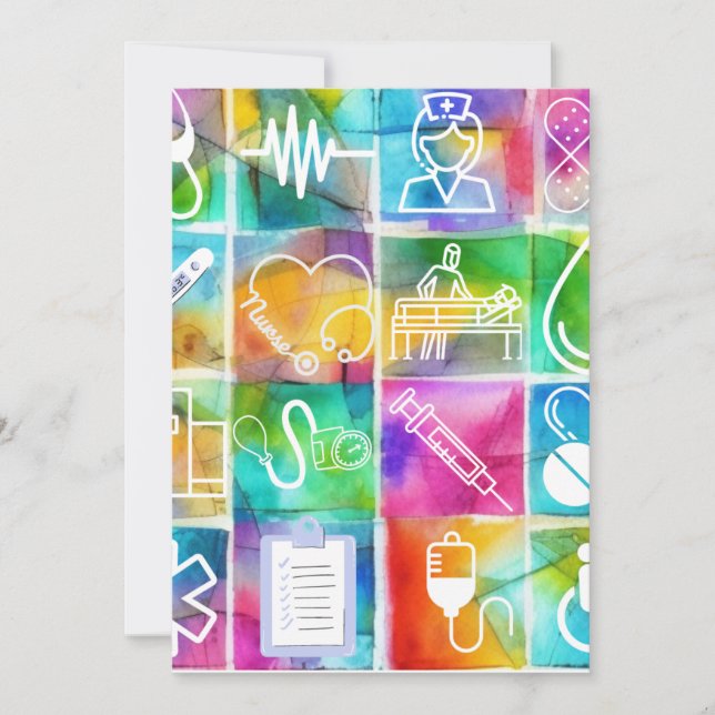 Nurse Love Holiday Card (Front)