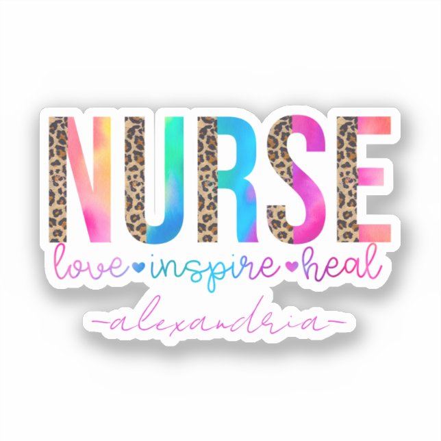 Nurse - Love, Inspire, Heal (Front)