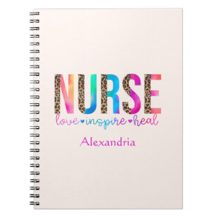 Nurse - Love, Inspire, Heal Notebook