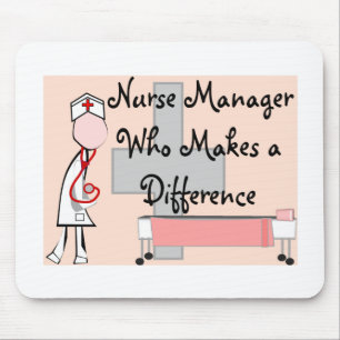 Nurse Manager Who Makes a Difference Gifts Mouse Pad