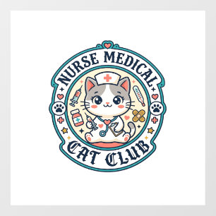 Nurse Medical Cat Funny Cat Lover Design - Nurse M