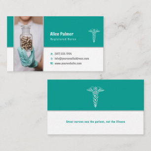 Nurse   Medical Professional Business Card