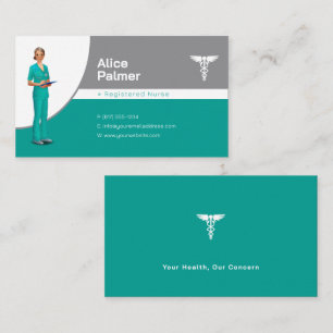 Nurse   Medical Professional Business Card