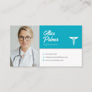 Nurse   Medical Professional Business Card
