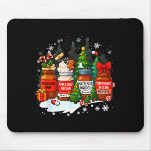 Nurse Medical Profol Ativan Haldo Christmas Health Mouse Pad
