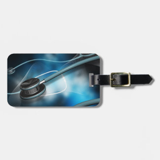 Nurse Medical Stethoscope Luggage Tag