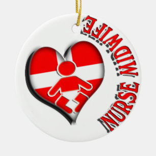 NURSE MIDWIFE SPECIALTY ORNAMENT