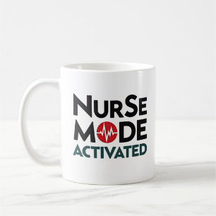 Nurse Mode Activated Funny Coffee Mug