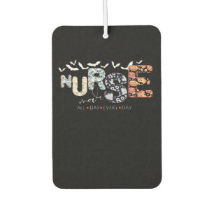 Nurse Mode All Day Every Day Halloween Design Clas Car Air Freshener