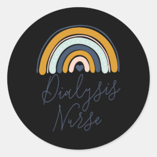 Nurse Nephrology Kidney Disease Failure Nursing 2 Classic Round Sticker