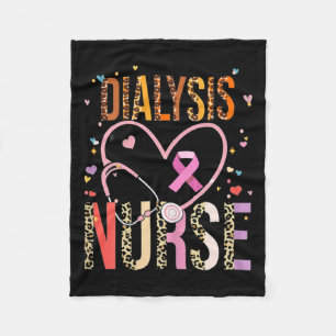 Nurse Nephrology Kidney Disease Nursing 2  Fleece Blanket