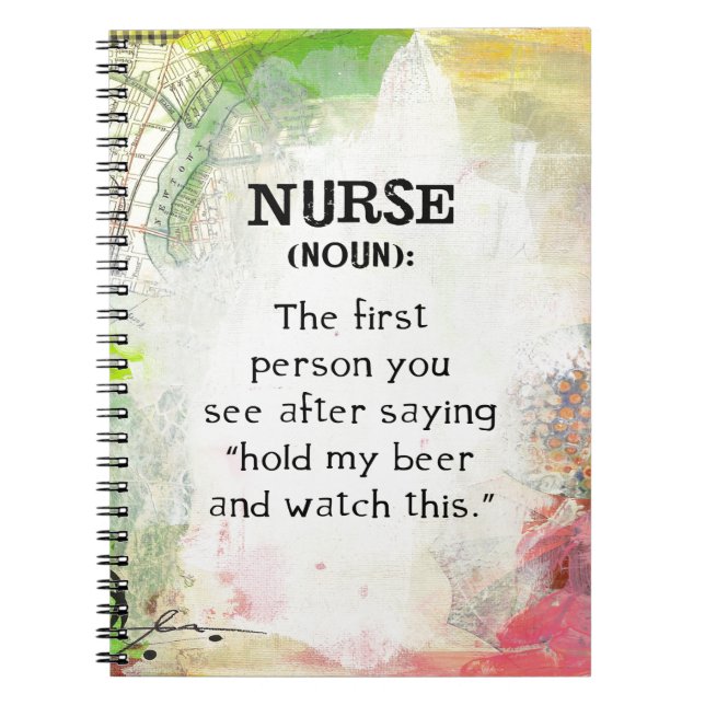 Nurse (noun) notebook (Front)