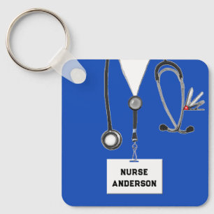 Nurse Novelty Gift Key Ring